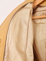 レザー トレンチコート