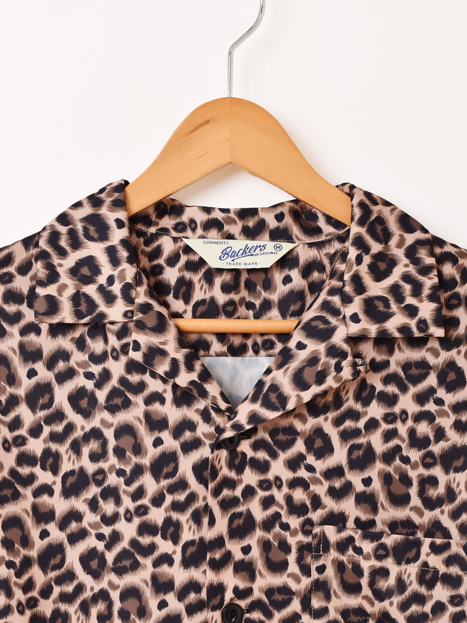 クロス&クロス　ハグオーワー レオパード柄シャツ クロス&クロス ハグオーワー レオパード柄シャツ