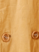 レザー トレンチコート