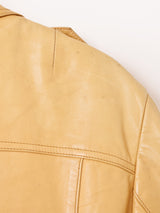 レザー トレンチコート