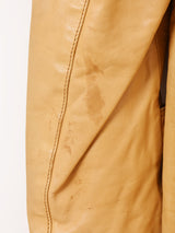 レザー トレンチコート