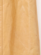 レザー トレンチコート