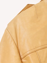 レザー トレンチコート