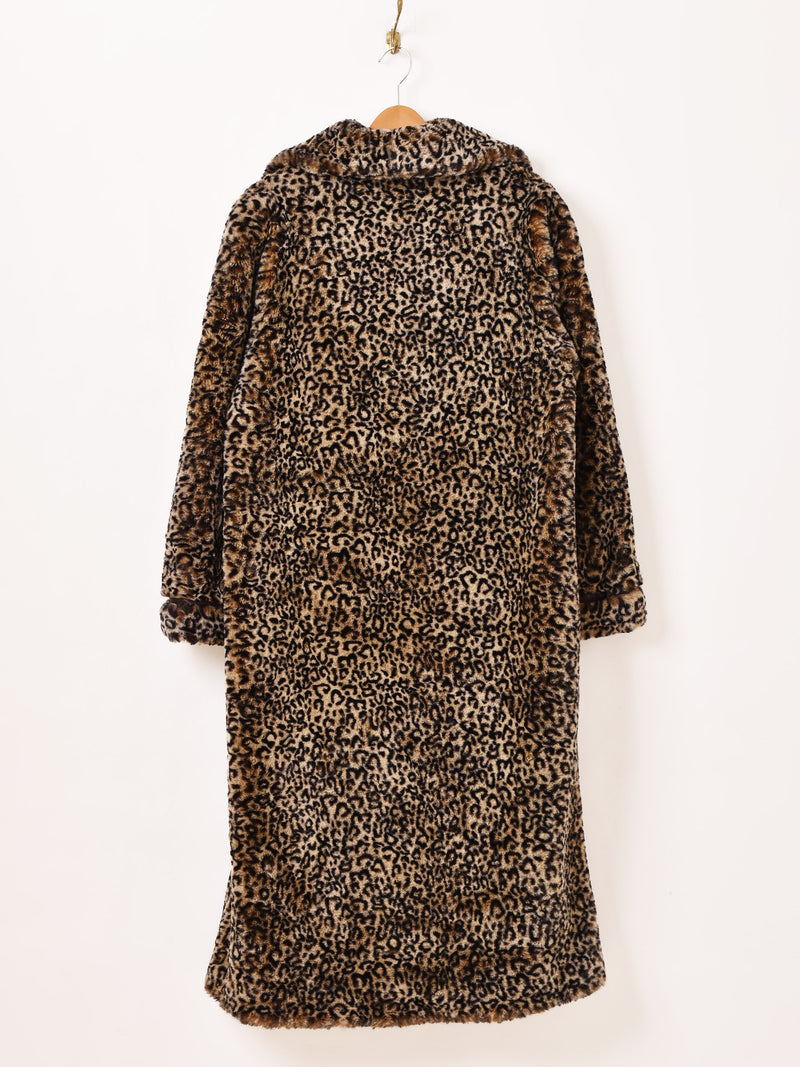 レオパード柄 フェイクファーコート – 古着屋Top of the Hillのネット
