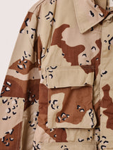 80's アメリカ軍 デザートカモ柄 チョコチップ BDUジャケット【DEAD STOCK】