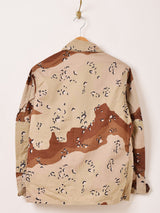 80's アメリカ軍 デザートカモ柄 チョコチップ BDUジャケット【DEAD STOCK】