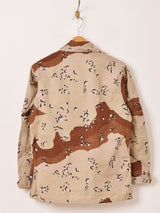 80's アメリカ軍 デザートカモ柄 チョコチップ BDUジャケット【DEAD STOCK】