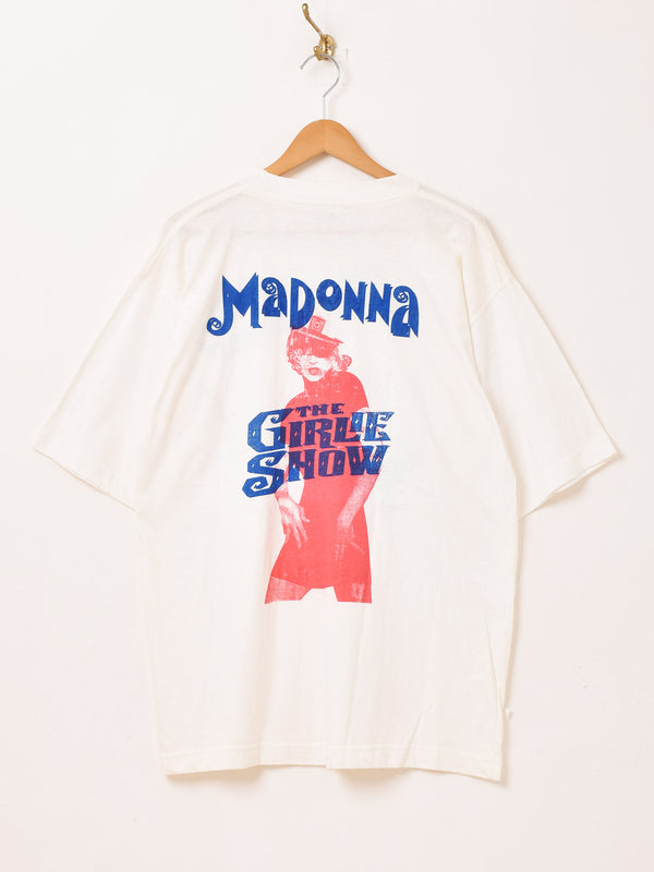 90's Madonna "The Girlie Show" Music T Shirts