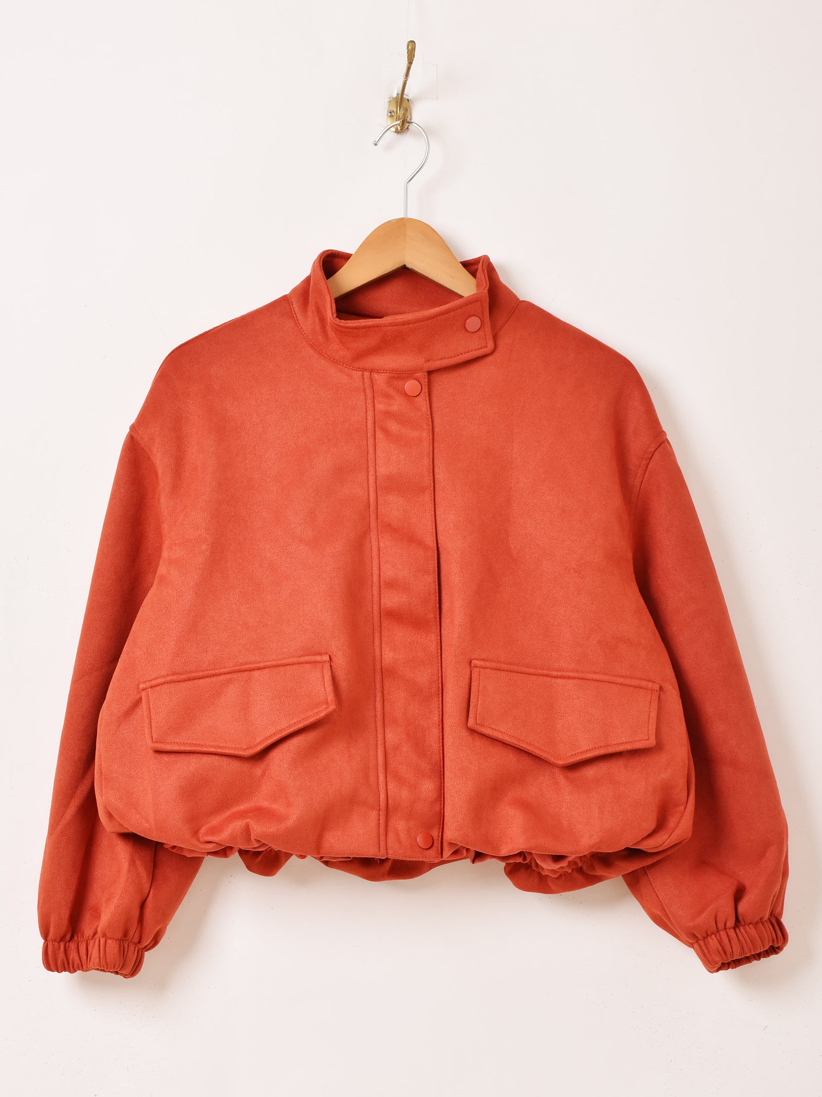 2色展開】Elcamino フェイクスエード ショートブルゾン – 古着屋Top of