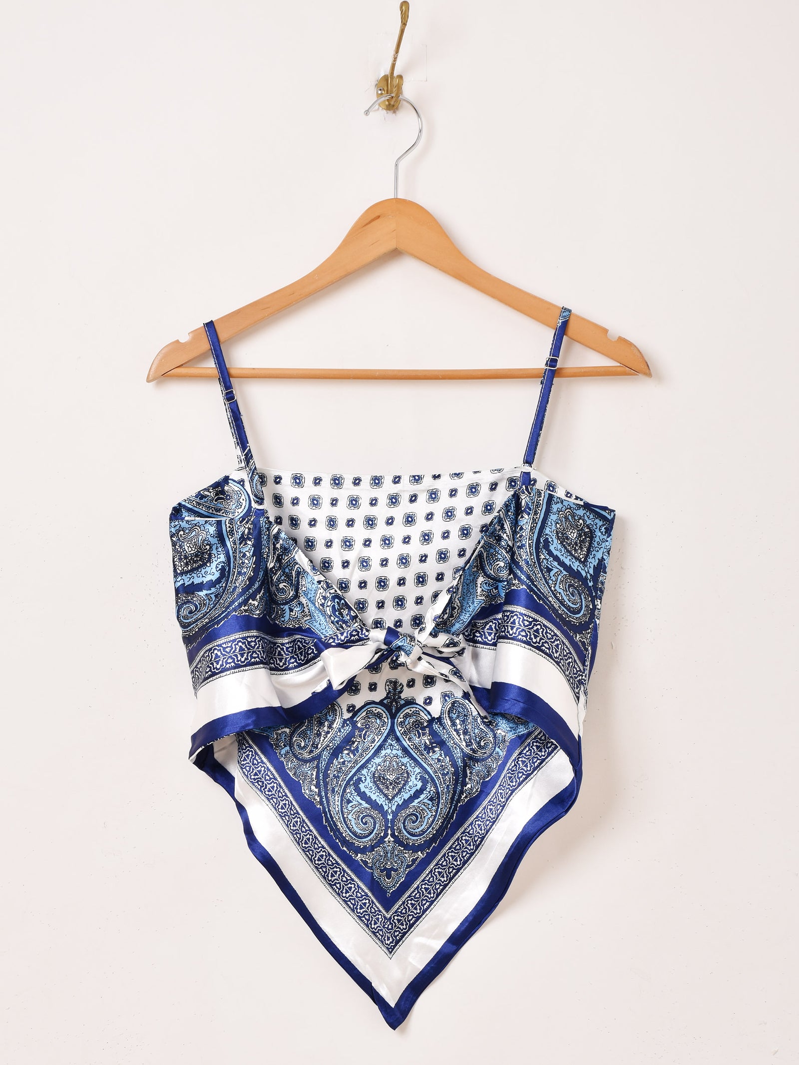 2色展開】Meridian スカーフ ビスチェ – 古着屋Top of the Hillの