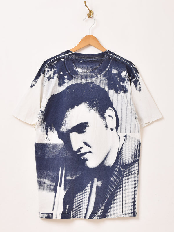 Made in USA 90's Elvis Presley Print T Shirts