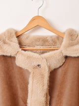 【3色展開】Meridian フェイクムートン ジャケット