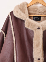 【3色展開】Meridian フェイクムートン ジャケット