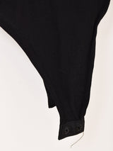 レースアップ ボディスーツ