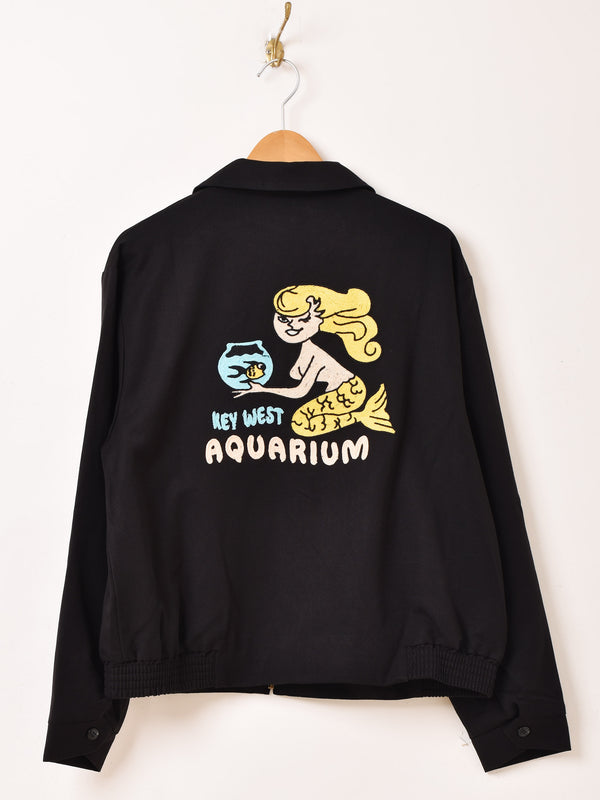 【2色展開】Backers 刺繍入り ジャケット「AQUARIUM」