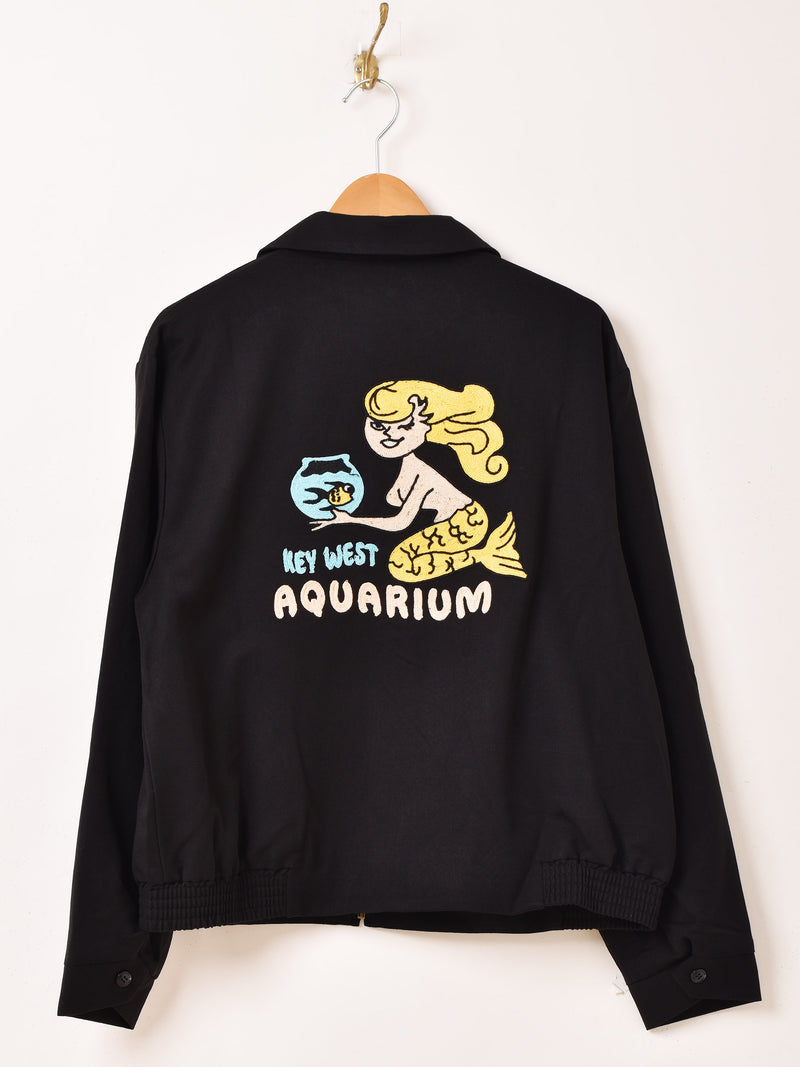【2色展開】Backers 刺繍入り ジャケット「AQUARIUM」
