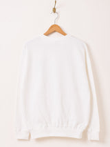 【2色展開】 ワンポイント刺繍 スウェットシャツ Icecream