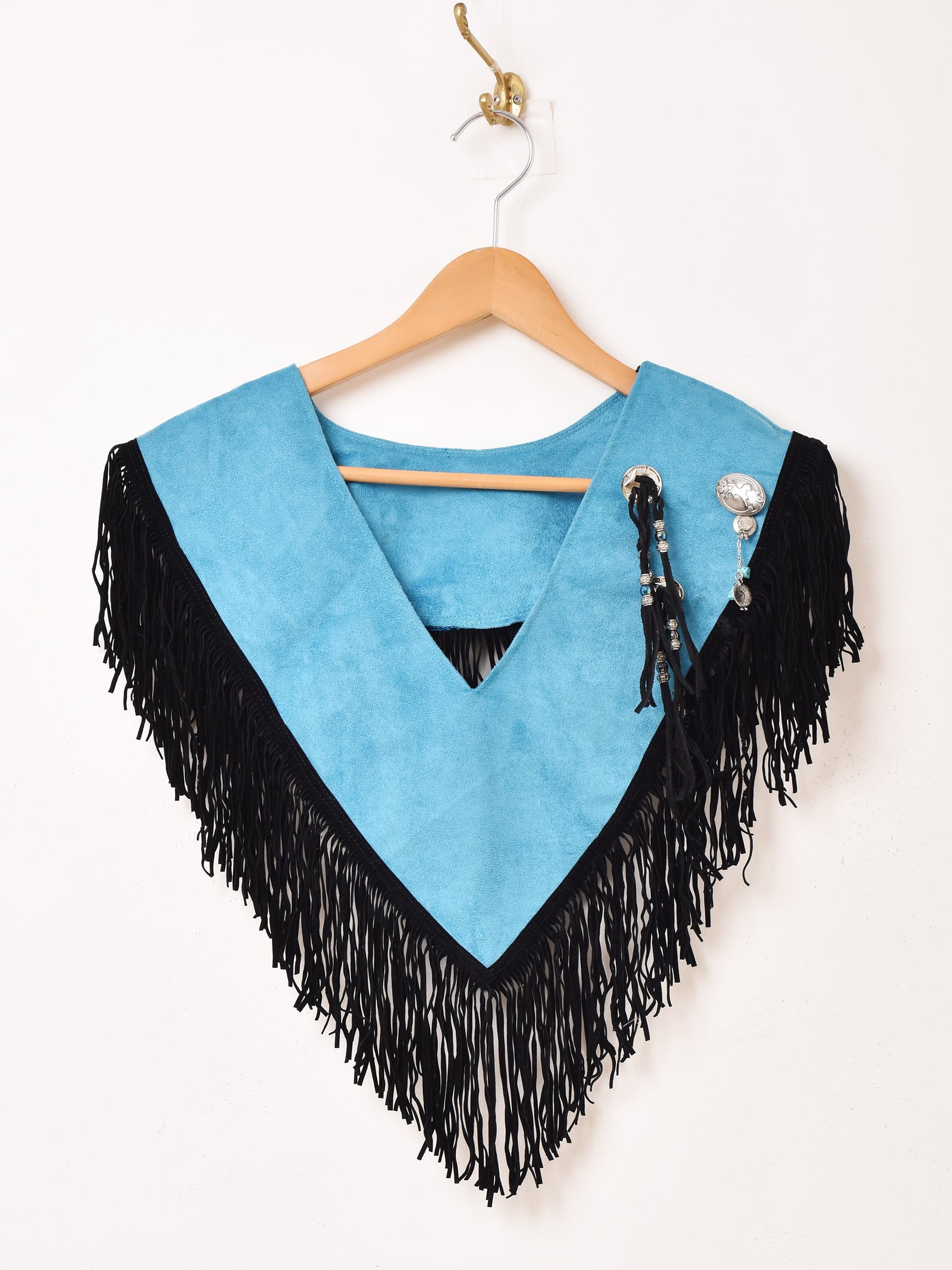 SLP SS15 ウエスタン　コンチョ　フリンジ　Vネック　トップス ウエスタン フリンジケープ – 古着屋Top of the Hillのネット通販サイト