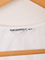 ボウタイ 刺繍 長袖ブラウス