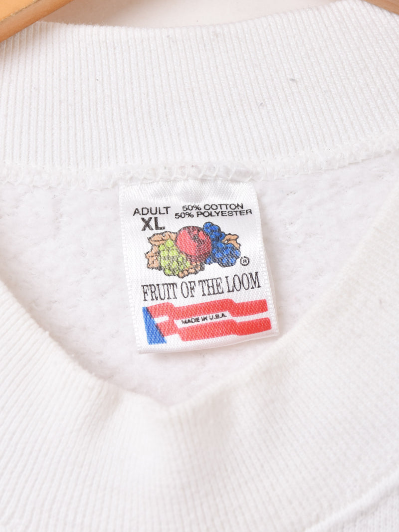 90's Made in USA BORDMAN カレッジプリント スウェットシャツ