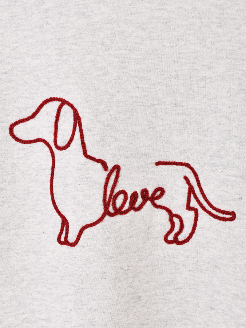ダックスフント 刺繍 Tシャツ