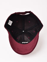 刺繍入り コーデュロイ キャップ「PORTLAND」