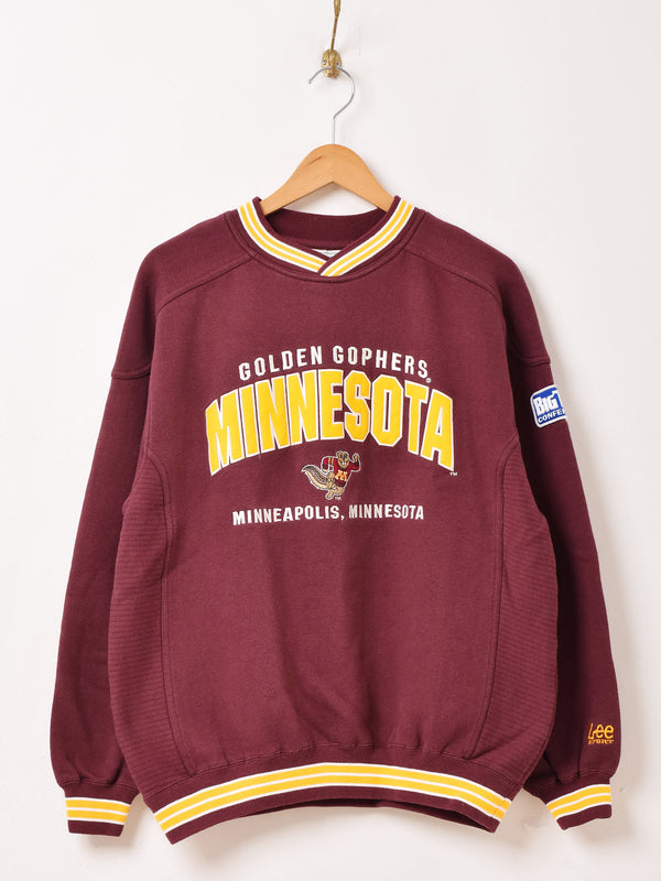 90's "Lee SPORT" Minnesota University カレッジ スウェットシャツ