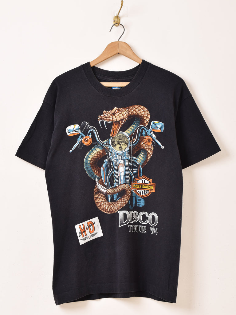 90's Harley Davidson Print T-Shirt