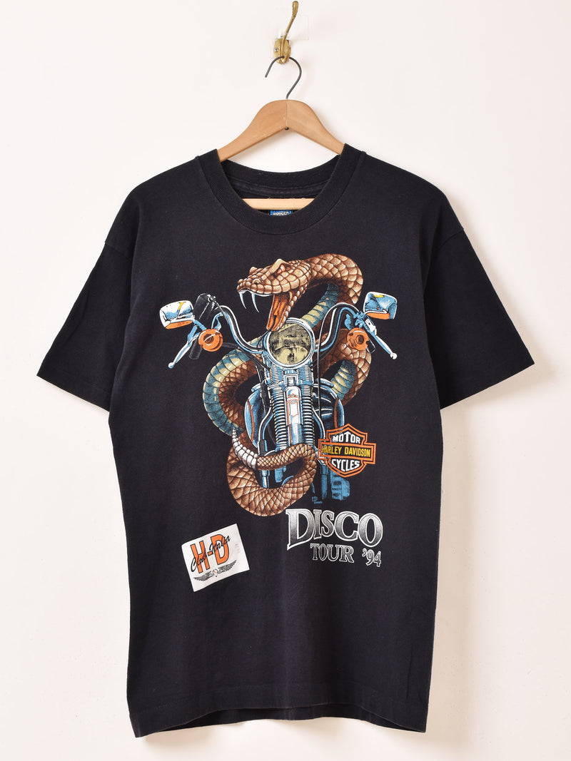 90's Harley Davidson Print T-Shirt – 古着屋Top of the Hillのネット