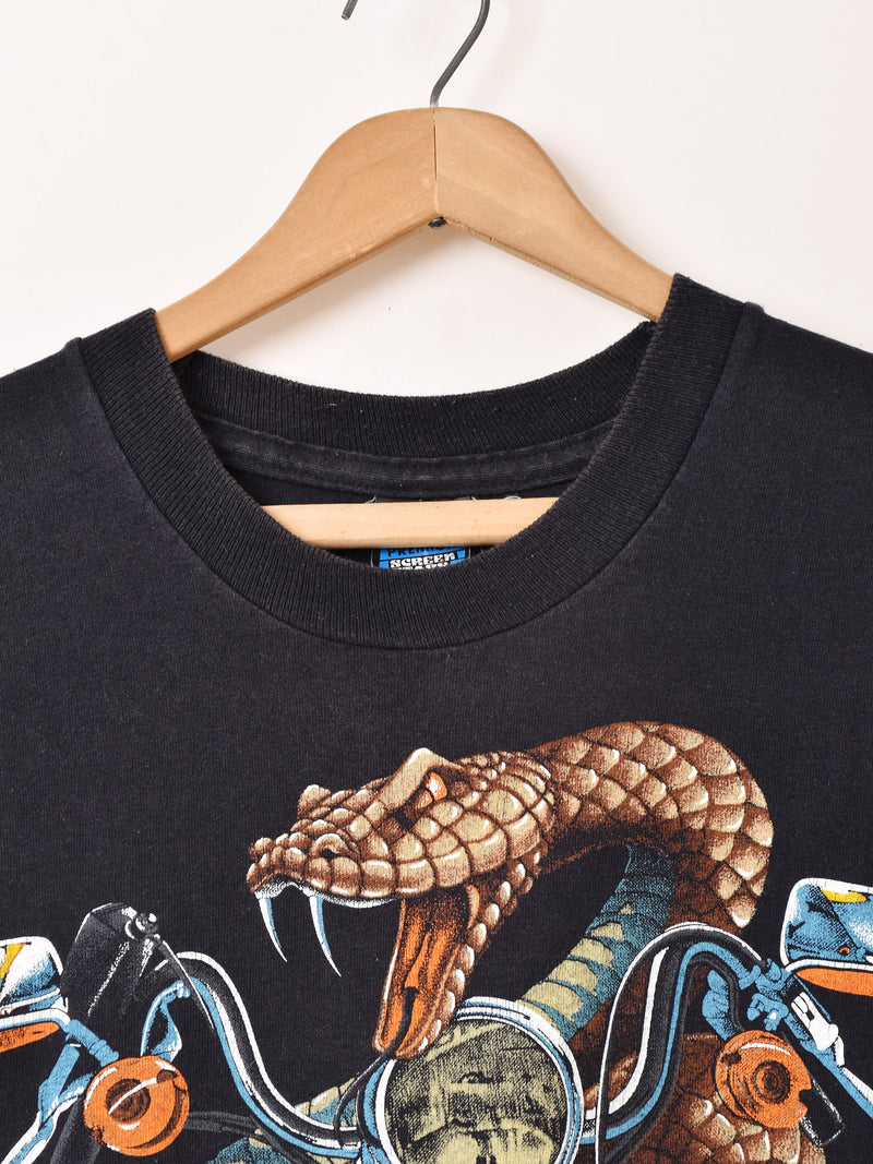 90's Harley Davidson Print T-Shirt – 古着屋Top of the Hillのネット