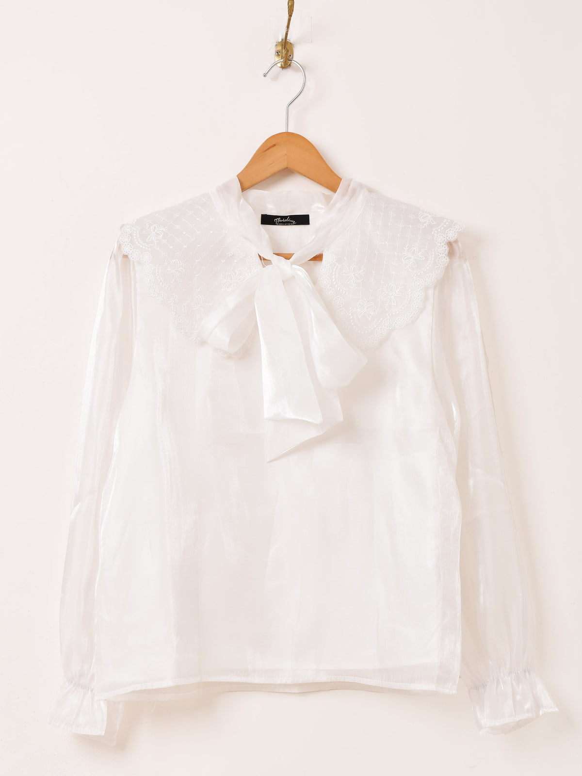 ánuans - meing ミイン　完売ブラウス　アイボリー レディースMeridian×ブラウス – 古着屋Top of the Hillのネット