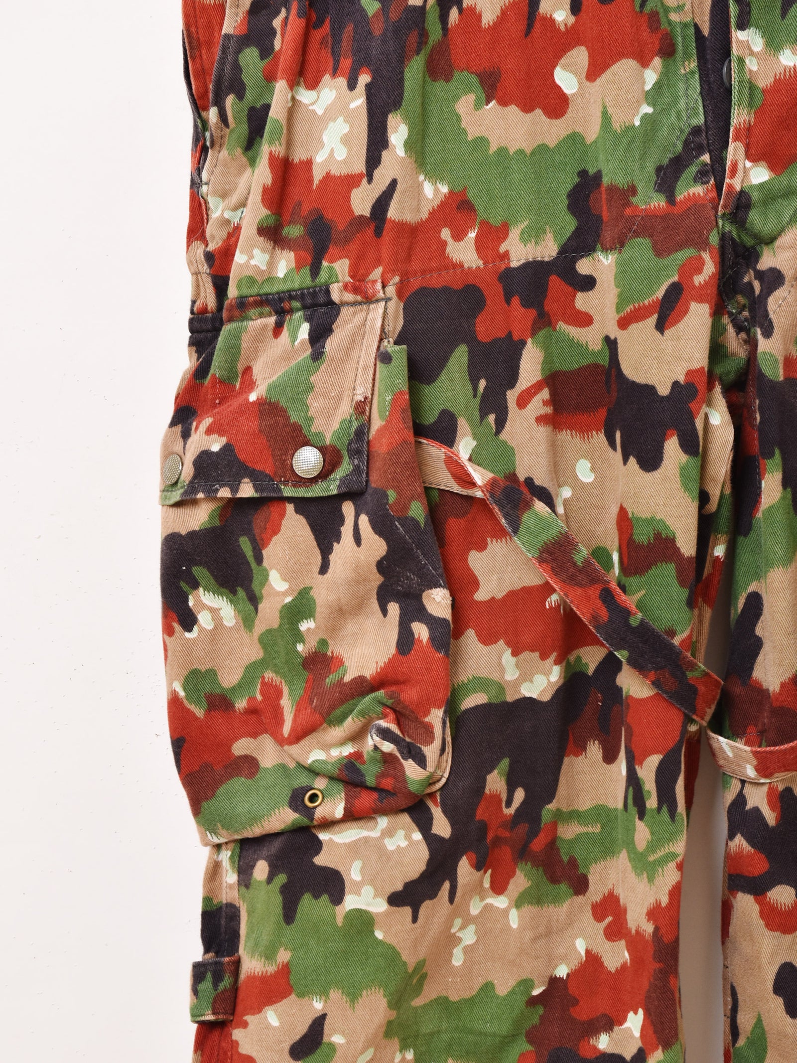 スイス軍 M-70 アルペンカモフラージュ オーバーオール – 古着屋Top of