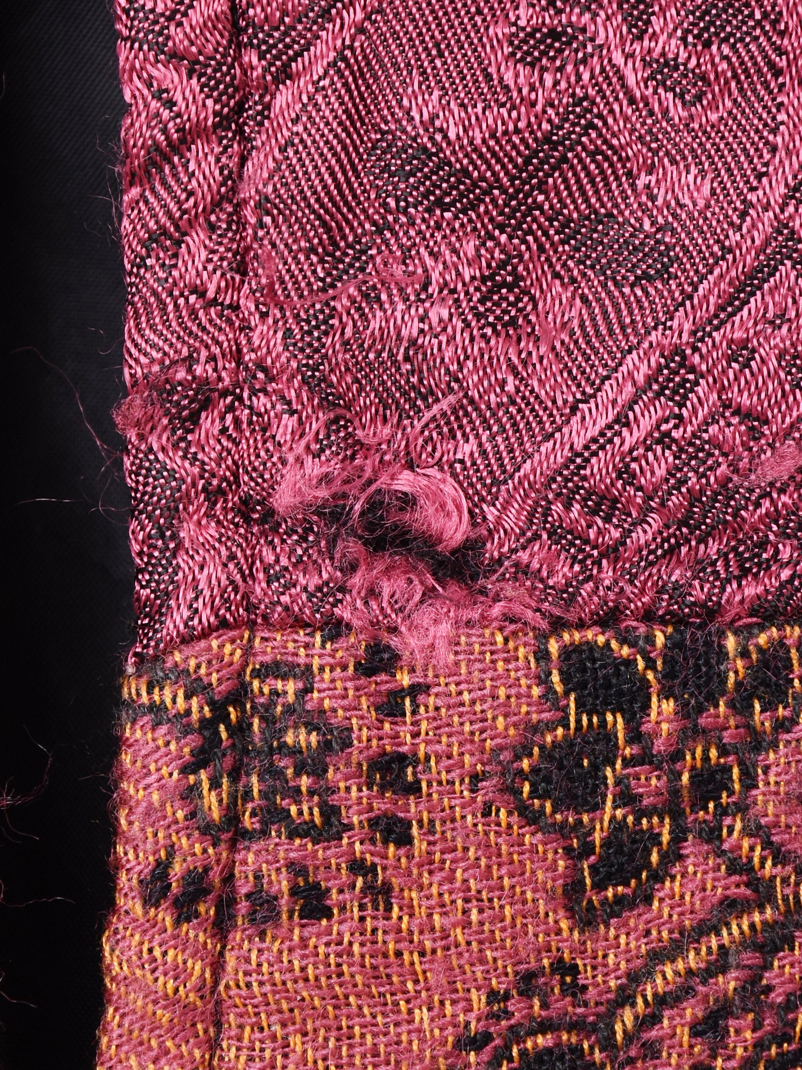 刺繍 ジャガード織り チャイナジャケット – 古着屋Top of the Hillの