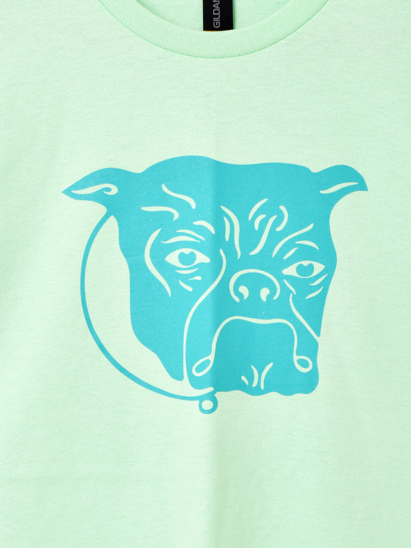 【2色展開】 プリントTシャツ ブルドッグ
