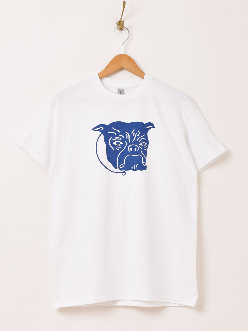 【2色展開】 プリントTシャツ ブルドッグ