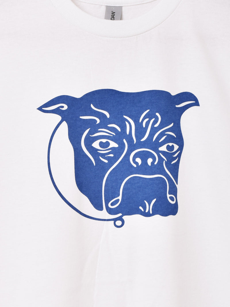 【2色展開】 プリントTシャツ ブルドッグ