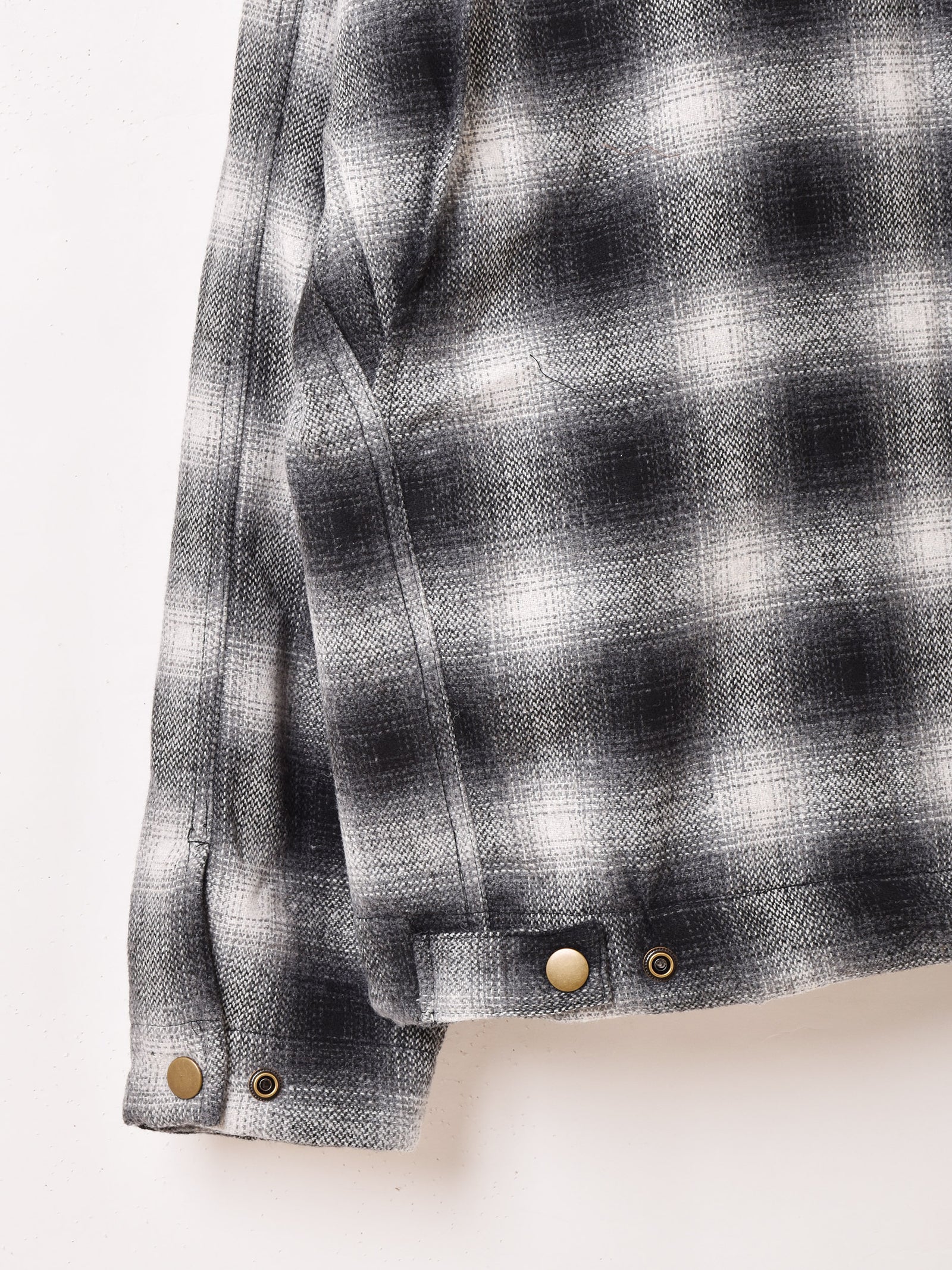 3色展開】Backers 中綿入り チェック柄 ワークジャケット – 古着屋Top