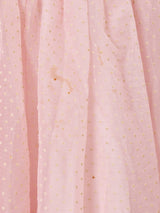 80’s Made in USA "JESSICA McCLINTOCK" ドット柄 フリル ロングドレス