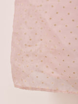 80’s Made in USA "JESSICA McCLINTOCK" ドット柄 フリル ロングドレス