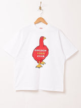 【2色展開】 プリントTシャツ「GOLDEN EGGS CLUB」