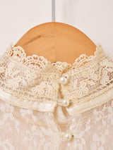 80’s Made in USA "JESSICA McCLINTOCK" ドット柄 フリル ロングドレス