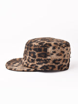 レオパード柄 ワークキャップ