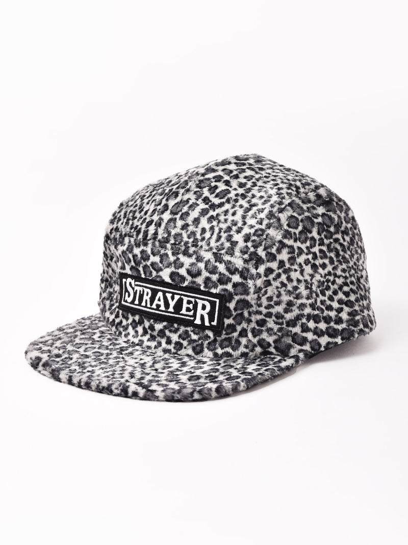 3色展開】Made in Japan レオパード柄 ジェットキャップ 「STRAYER