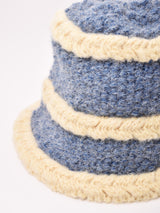 【2色展開】ボーダー柄 ニットハット