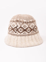 ノルディック柄 ニットハット