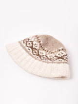 ノルディック柄 ニットハット