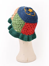 【2色展開】カラフル グラニー ニットハット