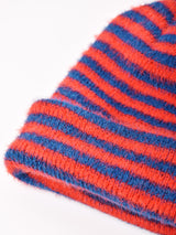 【2色展開】シャギー ボーダー ニットキャップ