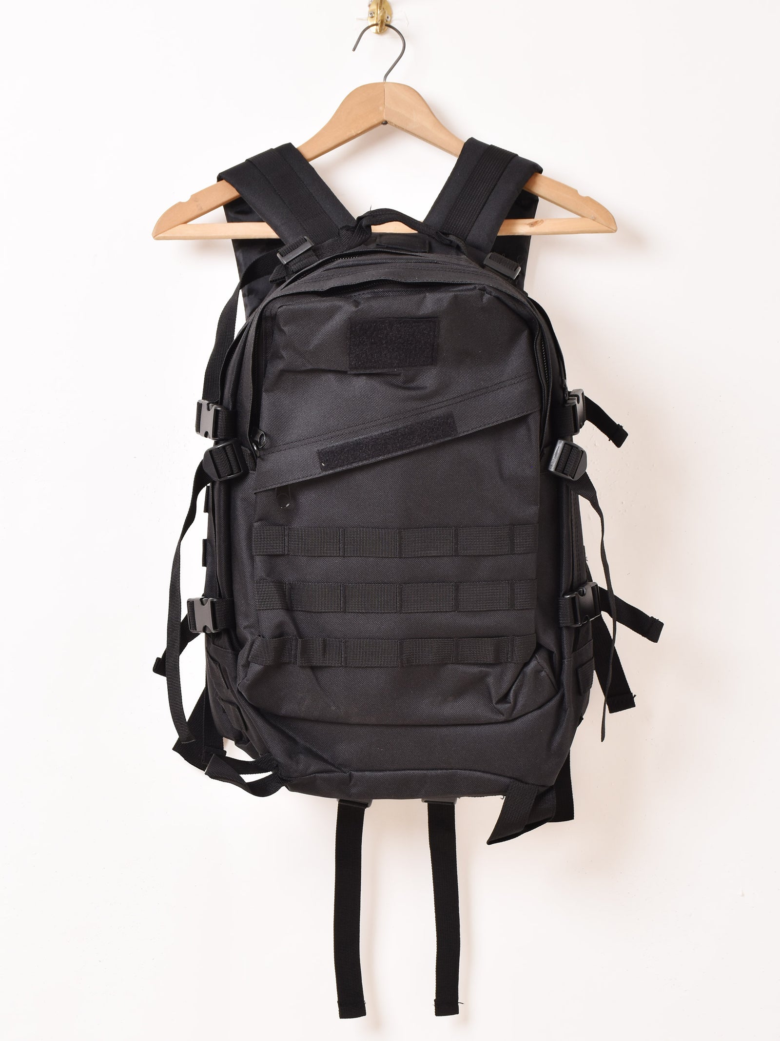 【良品】RECON_ミリタリーリュック（90年代ビンテージ）_黒 良品】RECON_ミリタリーリュック（90年代ビンテージ）_黒