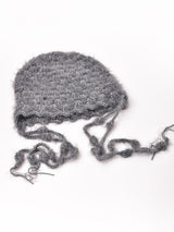 【2色展開】メランジ シャギー ニットキャップ